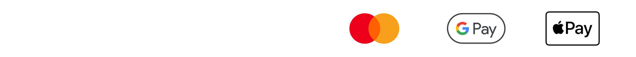 Fizetési módok - Visa, Mastercard, Google Pay, Apple Pay