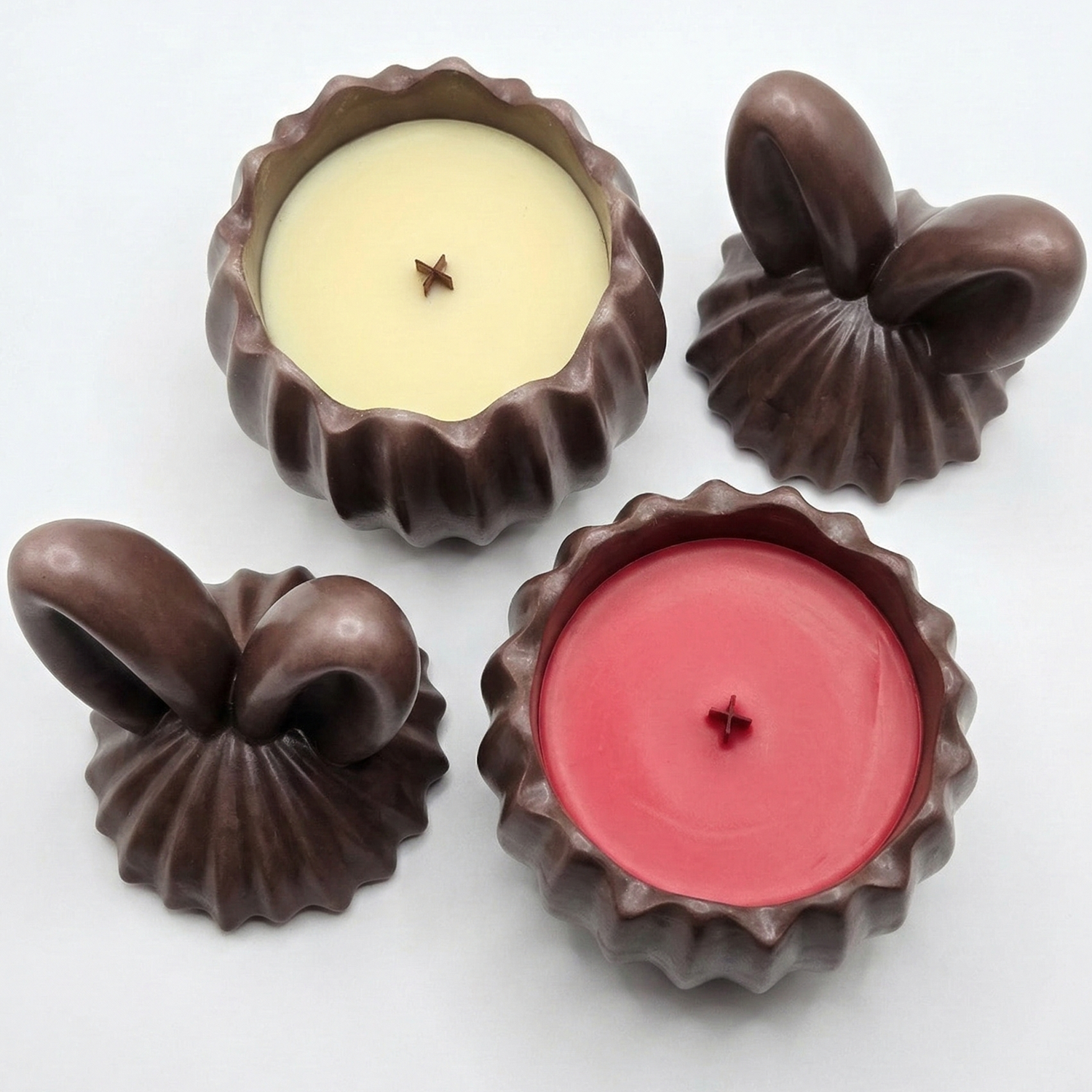 Csoki Nyúl gyertyaszál - Barna / Cseresznye, Mandula