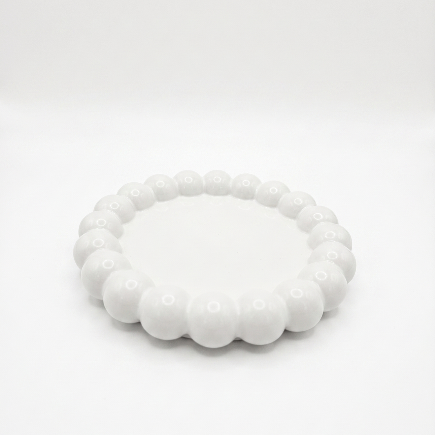 Design tálca Perla - Fehér / Arany
