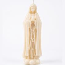 Madonna gyertya - Fehér / Kókusz